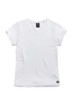 Футболка с V-образным вырезом G-Star Raw, белый