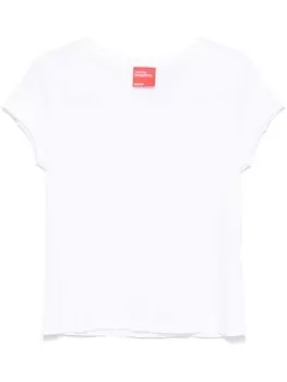 Футболка с V-образным вырезом Merci, белый