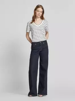 Футболка с V-образным вырезом, модель «NANI» MOS MOSH