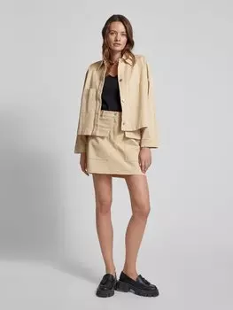 Футболка с V-образным вырезом MOS MOSH, черный