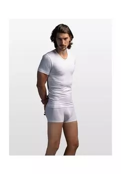 Футболка с V-образным вырезом RED 1601 Olaf benz, белый