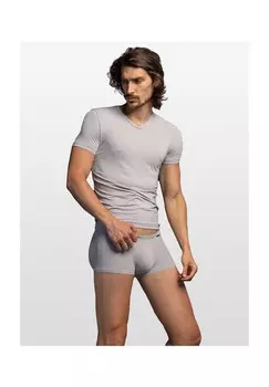 Футболка с V-образным вырезом RED 2059 Olaf benz, серый