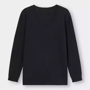 Футболка с V-образным вырезом Style Heat GU, черный