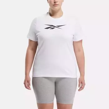 Футболка с векторной графикой (большие размеры) Reebok, белый
