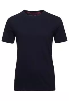 Футболка с винтажным логотипом Superdry, синий