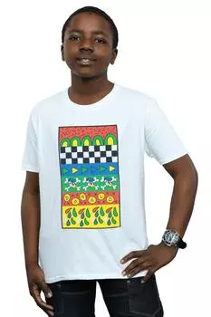 Футболка с винтажным узором «Дональд Дак» Disney, белый