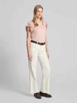 Футболка с воланами Apricot, розовый