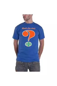 Футболка с вопросительным знаком Oasis, синий