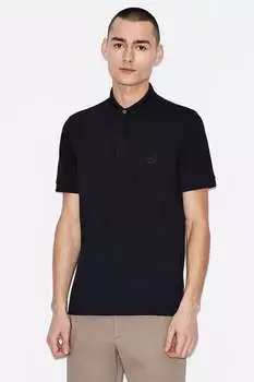 Футболка с воротником Armani Exchange, синий