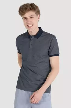 Футболка с воротником Colin'S, синий