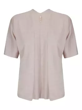 Футболка с воротником-хенли Stefano Mortari, нейтральный