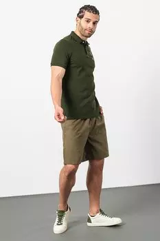 Футболка с воротником и логотипом Vintage Superstate Superdry, зеленый