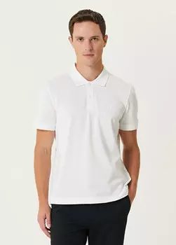 Футболка с воротником-поло Beymen Club, белый