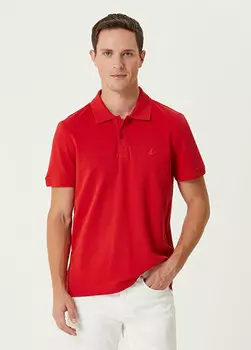 Футболка с воротником-поло Beymen Club, красный