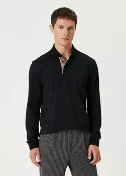 Футболка с воротником-поло Etro, черный