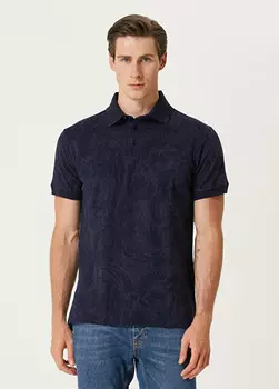 Футболка с воротником-поло Etro, синий