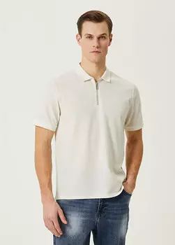 Футболка с воротником-поло Network, серый