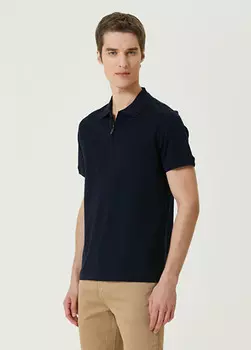 Футболка с воротником-поло Pal Zileri, черный