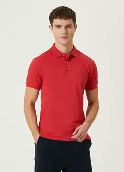 Футболка с воротником-поло Polo Ralph Lauren, розовый
