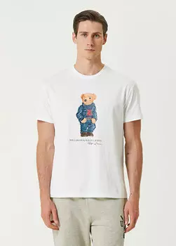 Футболка с воротником-поло Polo Ralph Lauren, бежевый