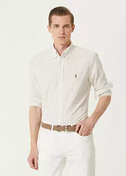 Футболка с воротником-поло Polo Ralph Lauren, зеленый