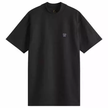 Футболка с воротником-стойкой Needles, черный