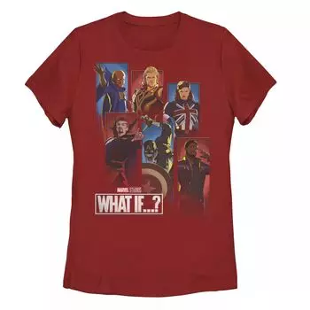 Футболка с вставками в виде персонажей Marvel «Что если» для юниоров Licensed Character