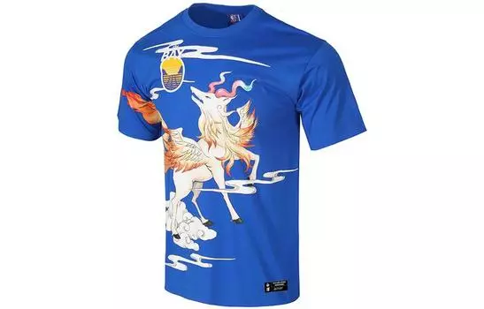 Футболка с втачными рукавами унисекс NBA, Golden State Warriors