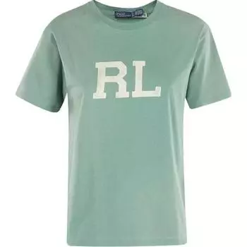 Футболка с выцветшим логотипом Polo Ralph Lauren, светло-зеленый