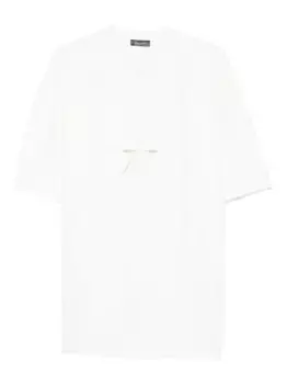 Футболка с вырезами Mugler, белый