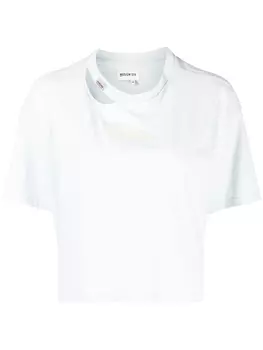 Футболка с вырезами Musium Div., синий