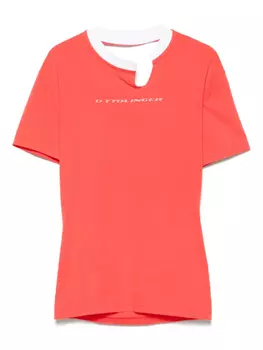 Футболка с вырезами Ottolinger, красный