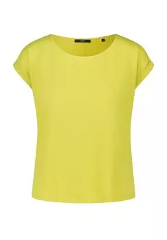 Футболка с вырезом-лодочкой zero, цвет Apple Green