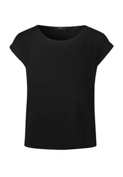 Футболка с вырезом-лодочкой zero, цвет Black Beauty