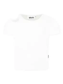 Футболка с вырезом Molo, белый