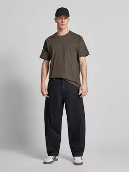 Футболка с вышитой этикеткой adidas Originals, антрацит