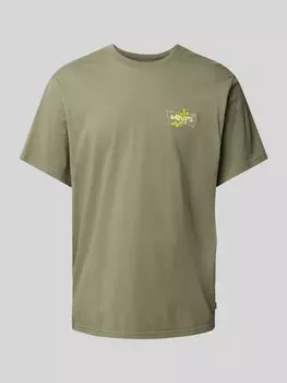 Футболка с вышитой этикеткой Levi's, оливковый