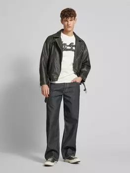 Футболка с вышитой этикеткой Low Lights Studios, кремовый