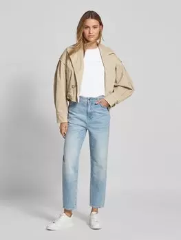 Футболка с вышитой этикеткой, модель «Esogo» BOSS Orange, белый