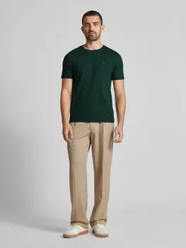 Футболка с вышитой этикеткой Scotch & Soda, темно-зеленый