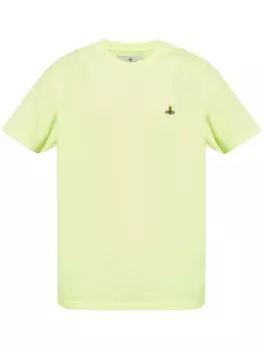 Футболка с вышитым изображением сферы от Vivienne Westwood, зеленый