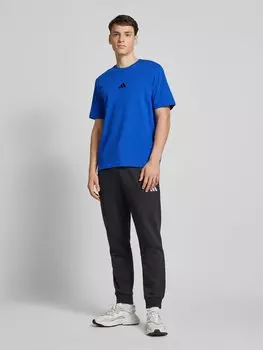 Футболка с вышитым логотипом ADIDAS SPORTSWEAR