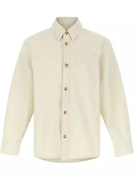 Футболка с вышитым логотипом APC A.P.C., нейтральный