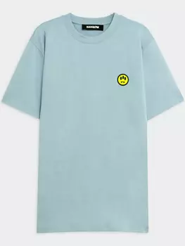 Футболка с вышитым логотипом BARROW, синий