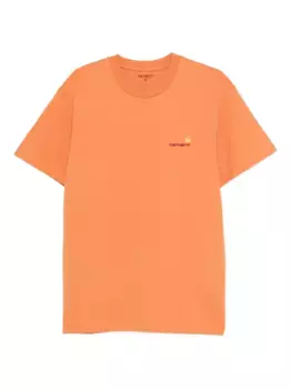 Футболка с вышитым логотипом CARHARTT WIP, оранжевый
