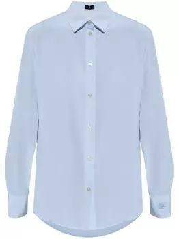 Футболка с вышитым логотипом ETRO, синий