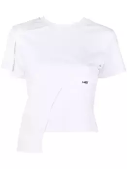 Футболка с вышитым логотипом HELIOT EMIL, белый