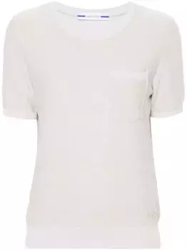 Футболка с вышитым логотипом JACOB COHEN, нейтральный