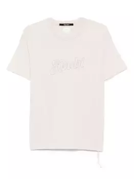 Футболка с вышитым логотипом Ksubi, нейтральный