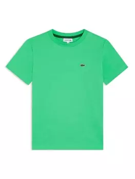 Футболка с вышитым логотипом Lacoste, зеленый